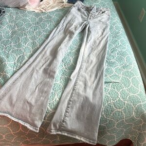 AE women flared jeans